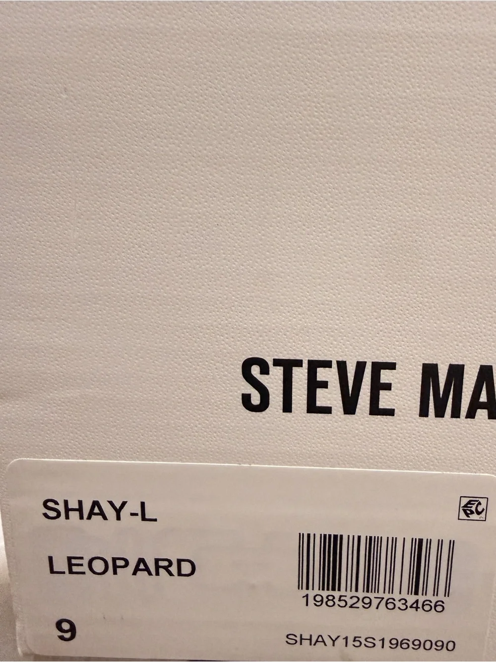 Steve Madden Women’s leopard print- Black and Brown. Shay. Size 9. NWI